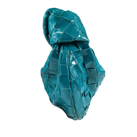 Bottega Veneta Mini 'Jodie' Blue Leather Bag - Picture 5 of 11